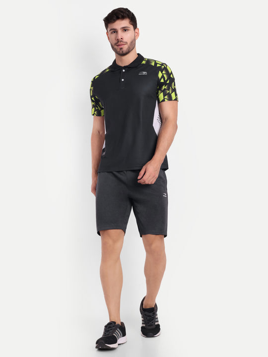 PITCH BLACK POLO TSHIRT- AERO TEE