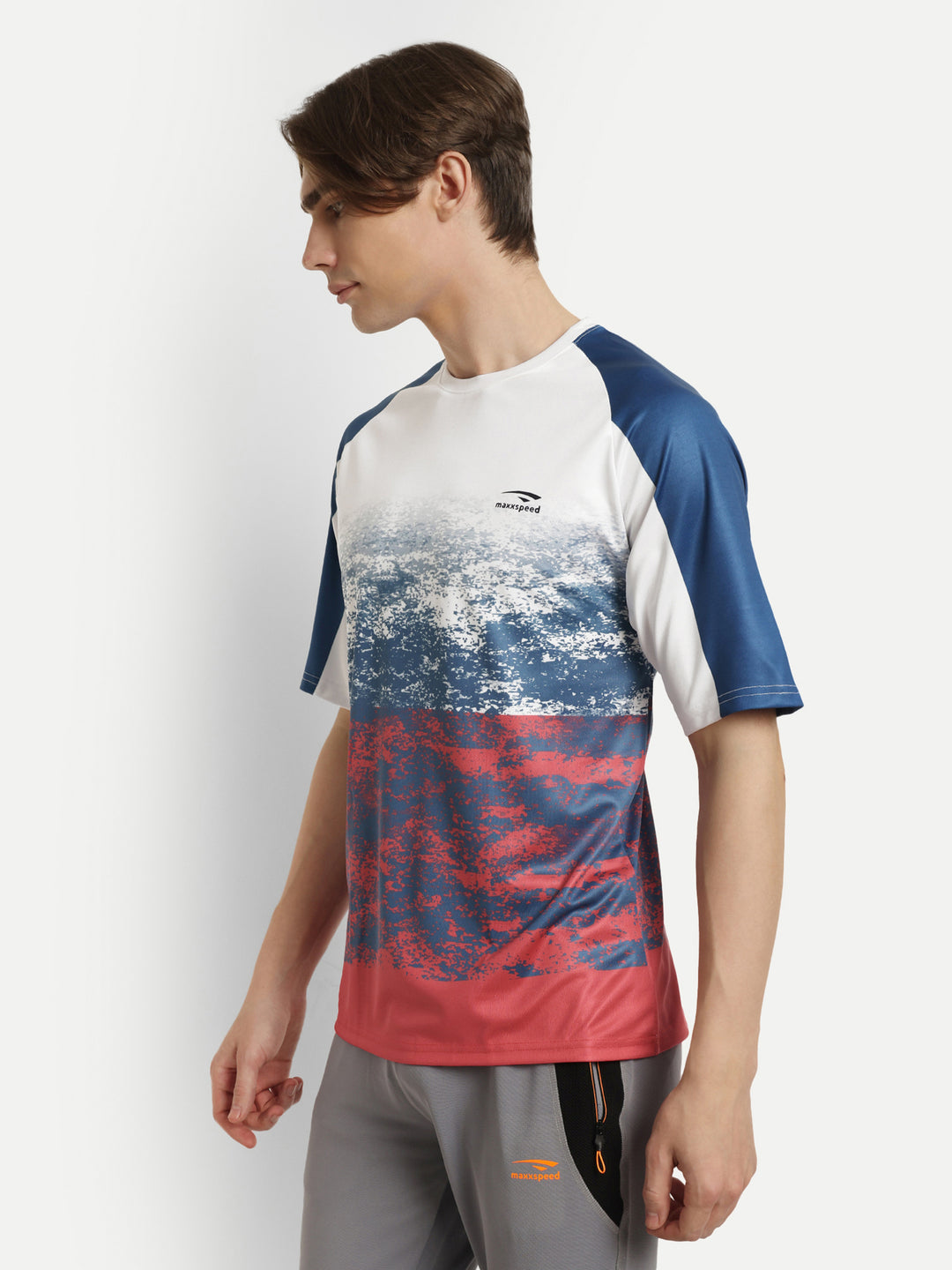 Multi Colour Badminton Tshirt – maxxspeed