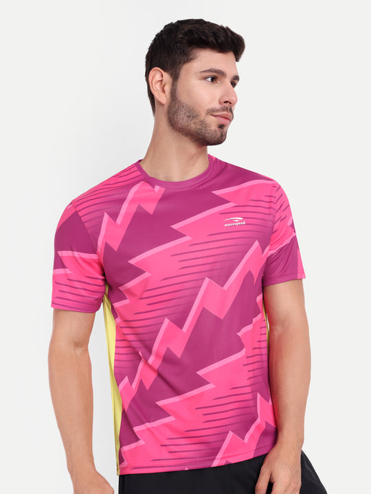 FLAMINGO PINK GRAPHIC TSHIRT - AERO TEE