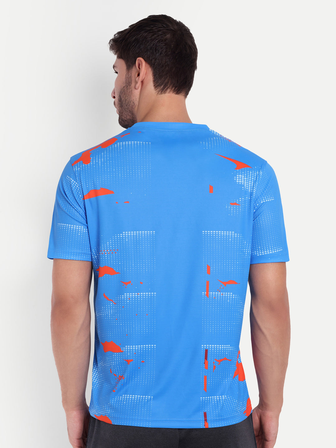 COBALT BLUE GRAPHIC TSHIRT- AERO TEE