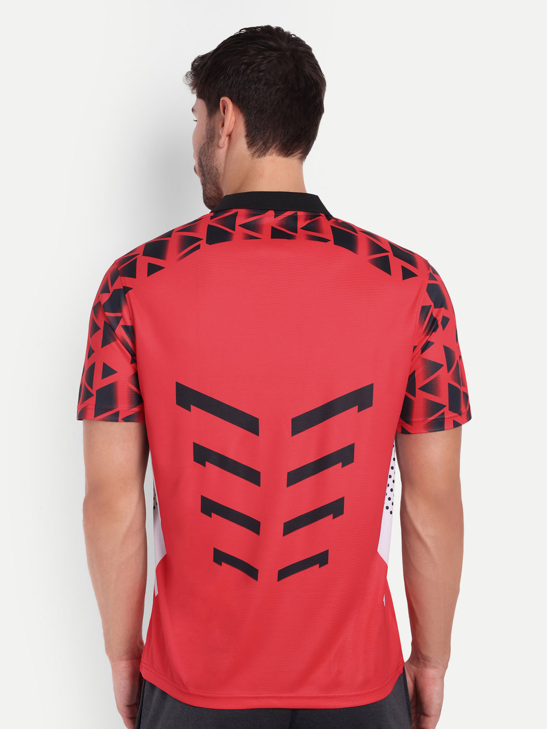 ARROW RED POLO TSHIRT- AERO TEE