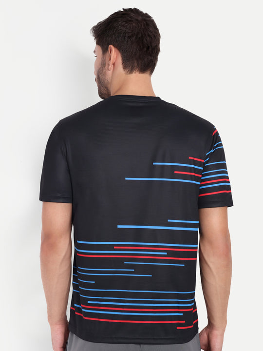 STEALTH BLACK GRAPHIC TSHIRT -AERO TEE