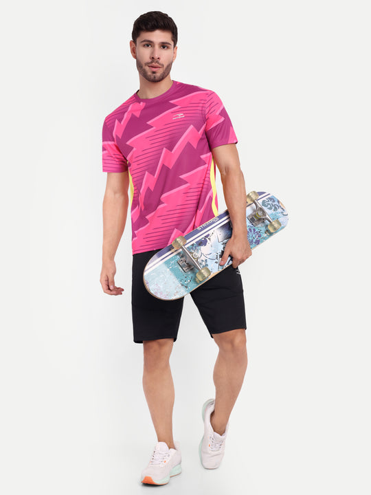 FLAMINGO PINK GRAPHIC TSHIRT - AERO TEE